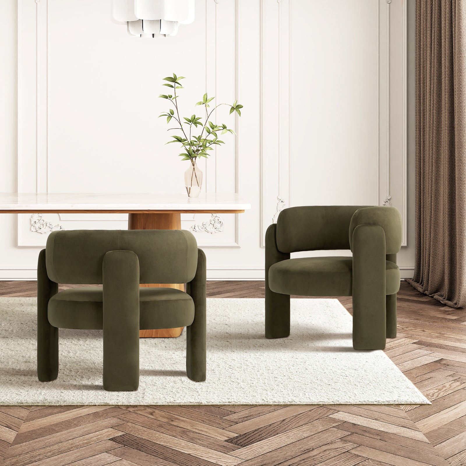 COLAMY Luna Moderner Loungesessel