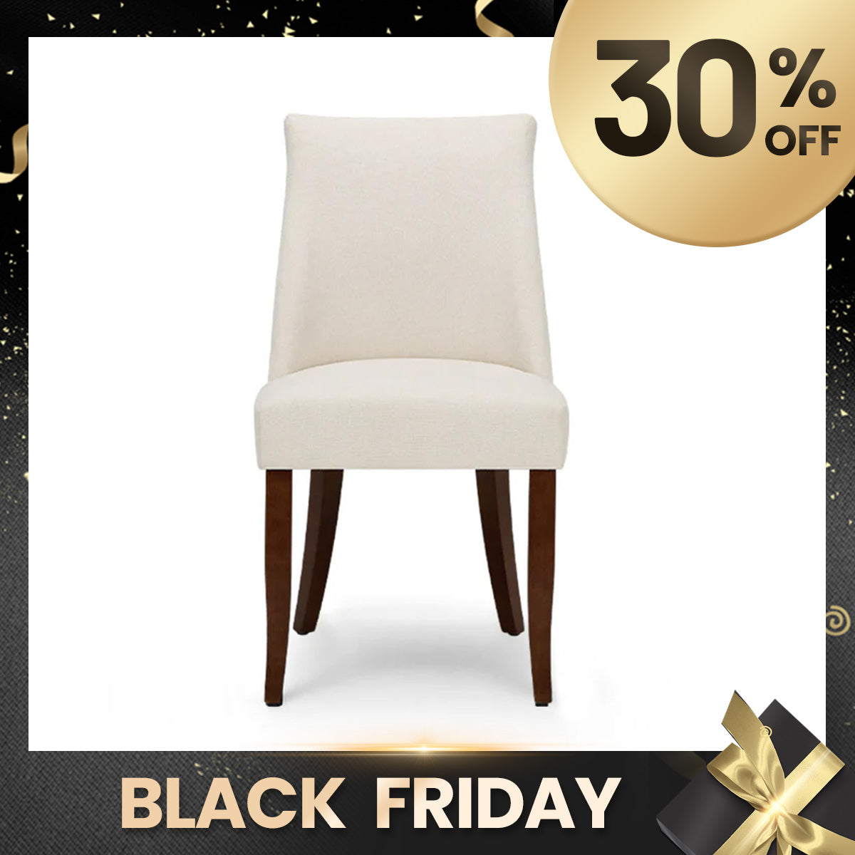 COLAMY KAVA Nowoczesne krzesło do jadalni