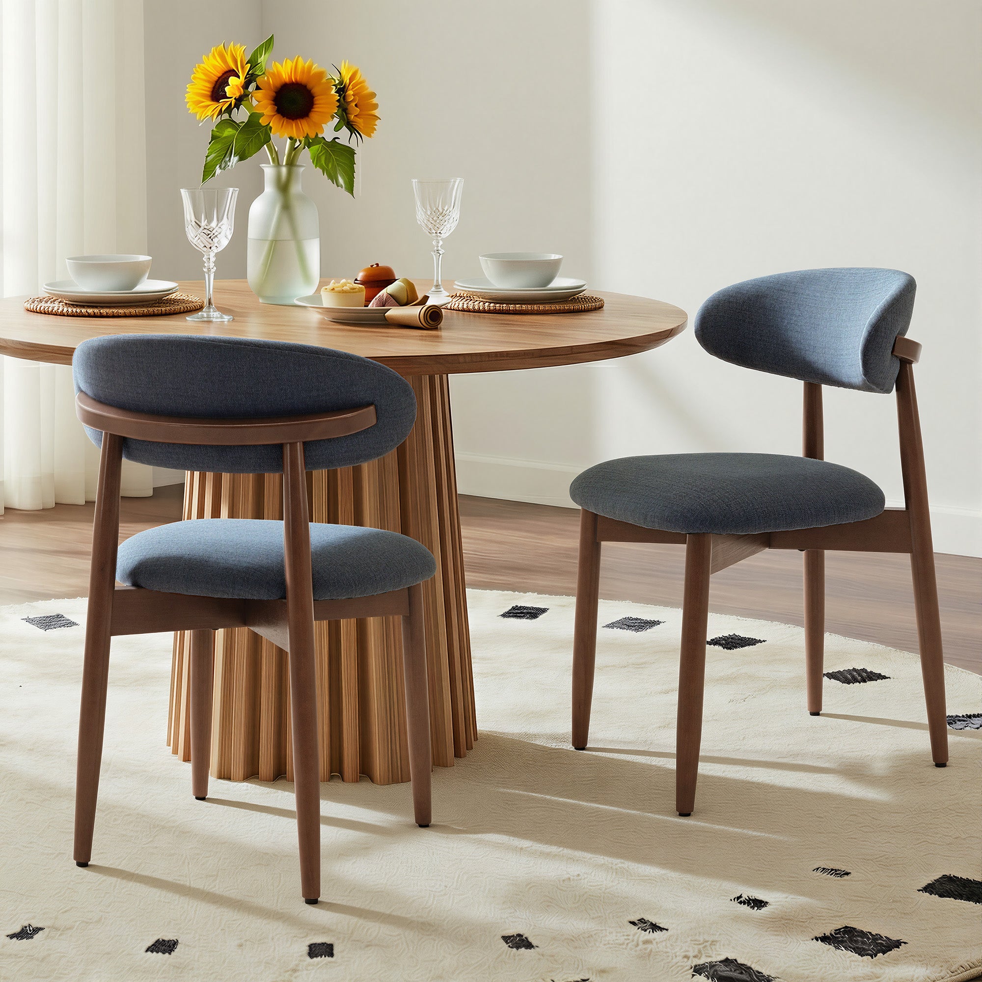 COLAMY NOYA Mid-Century Modern Dining Chair-PRE-ORDER