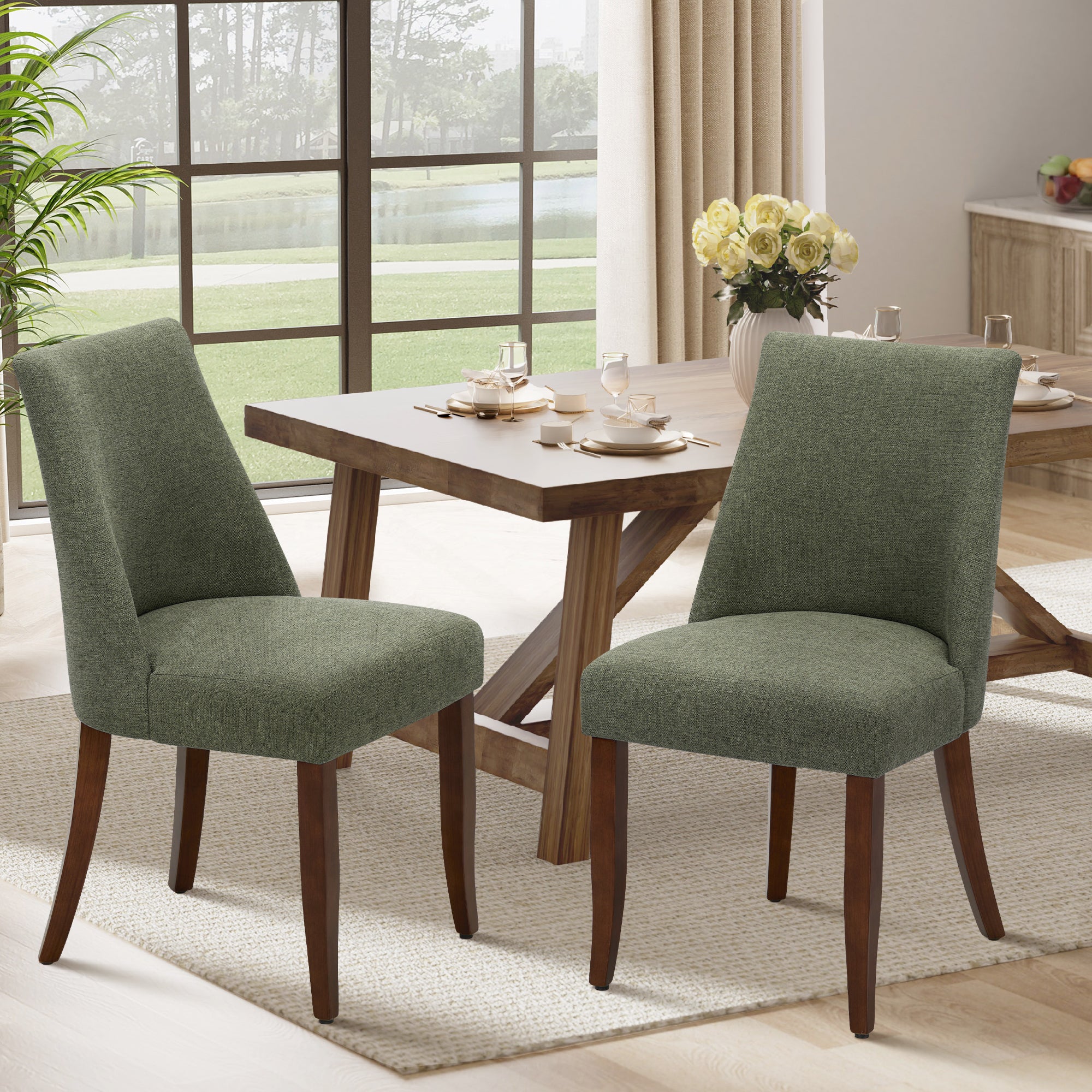 COLAMY KAVA Modern Casual Dining Chair