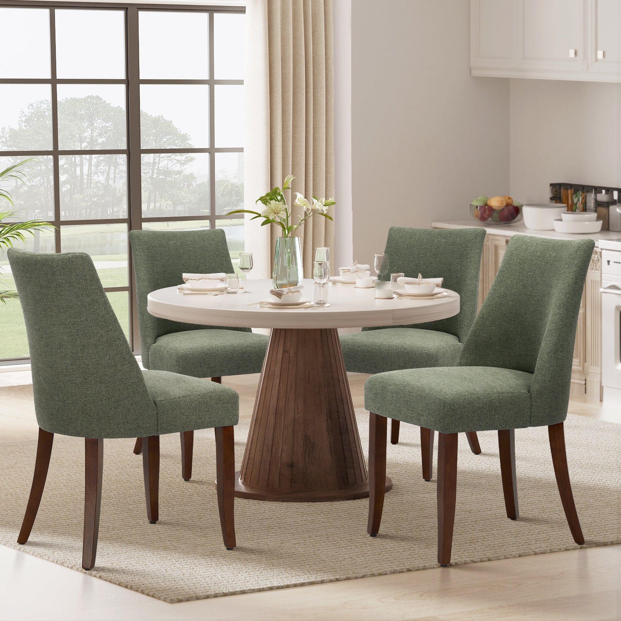 COLAMY KAVA Modern Casual Dining Chair