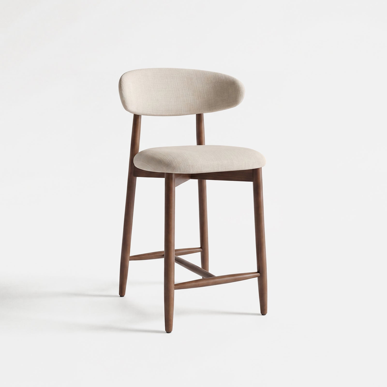 COLAMY ARLA Scandi Minimalist Dining Chair