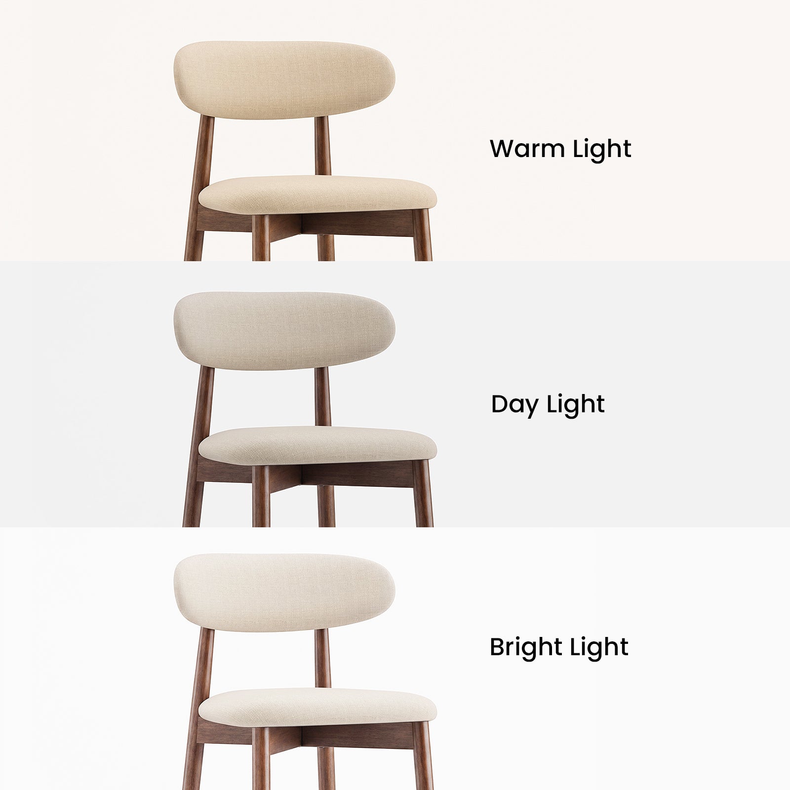 COLAMY NOYA Mid-Century Modern Dining Chair