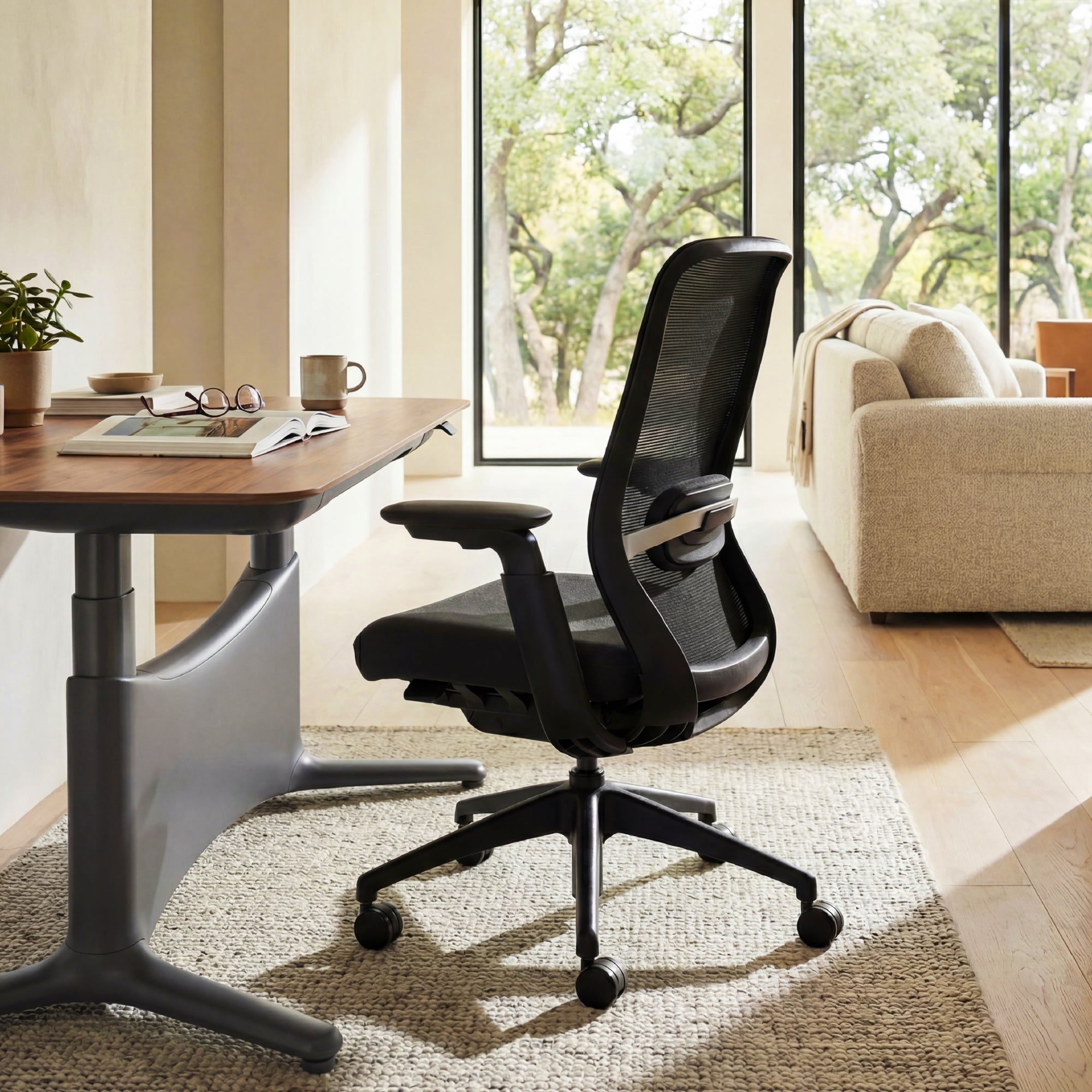 COLAMY AETHER Ergonomic Middle Back Mesh Office Chair