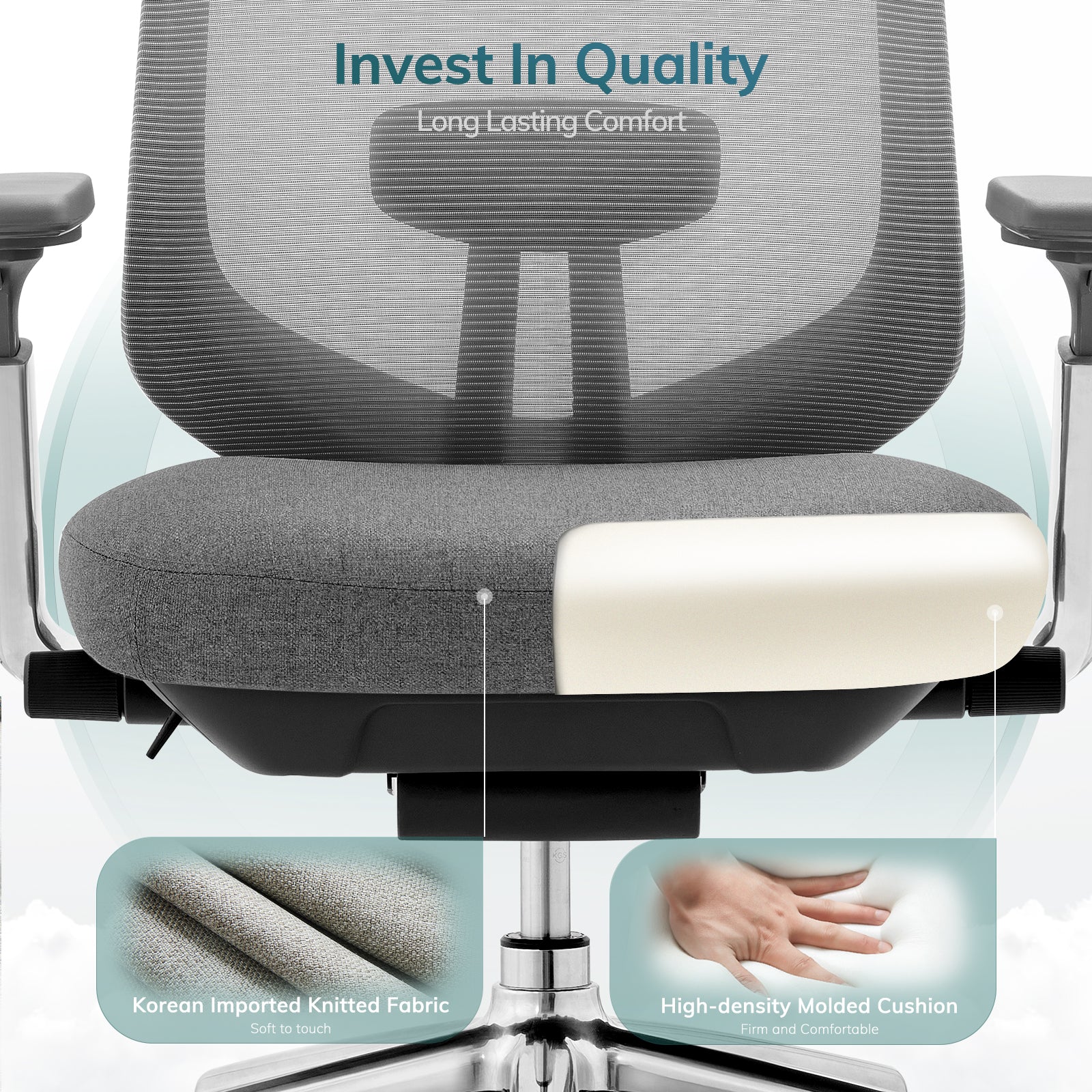 COLAMY ATLAS Ergonomischer Bürostuhl