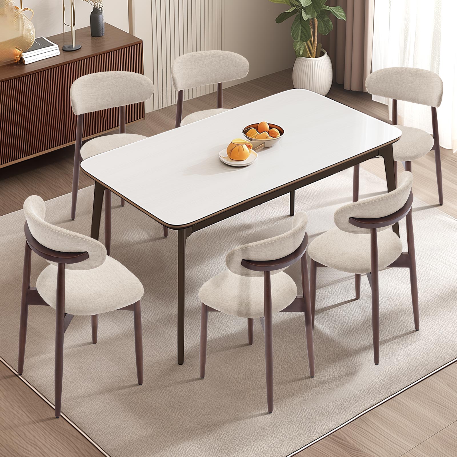 COLAMY NOYA Mid-Century Modern Dining Chair