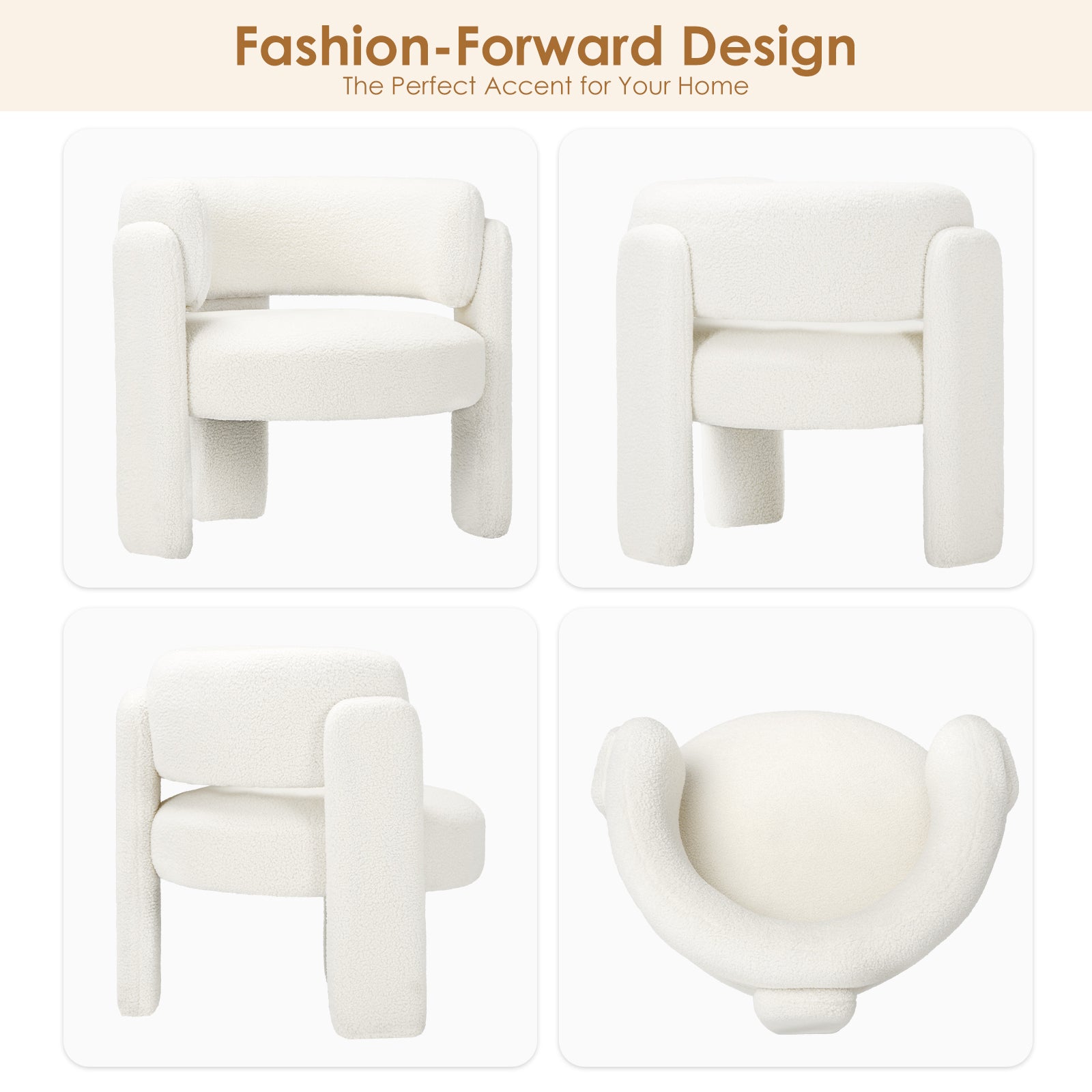 COLAMY Luna Modern Lounge Chair