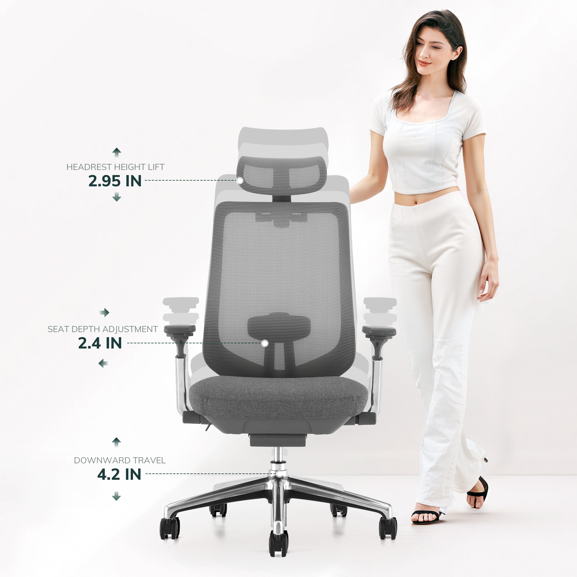COLAMY ATLAS Ergonomischer Bürostuhl
