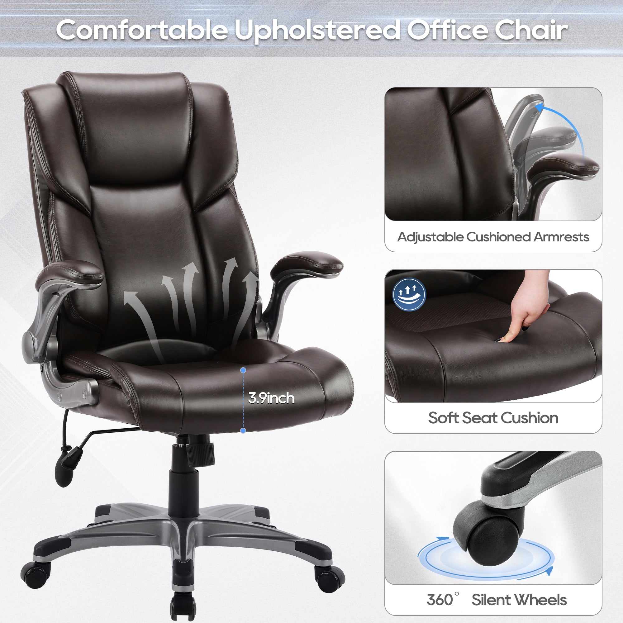COLAMY GUARDIAN Managerial Office Chair