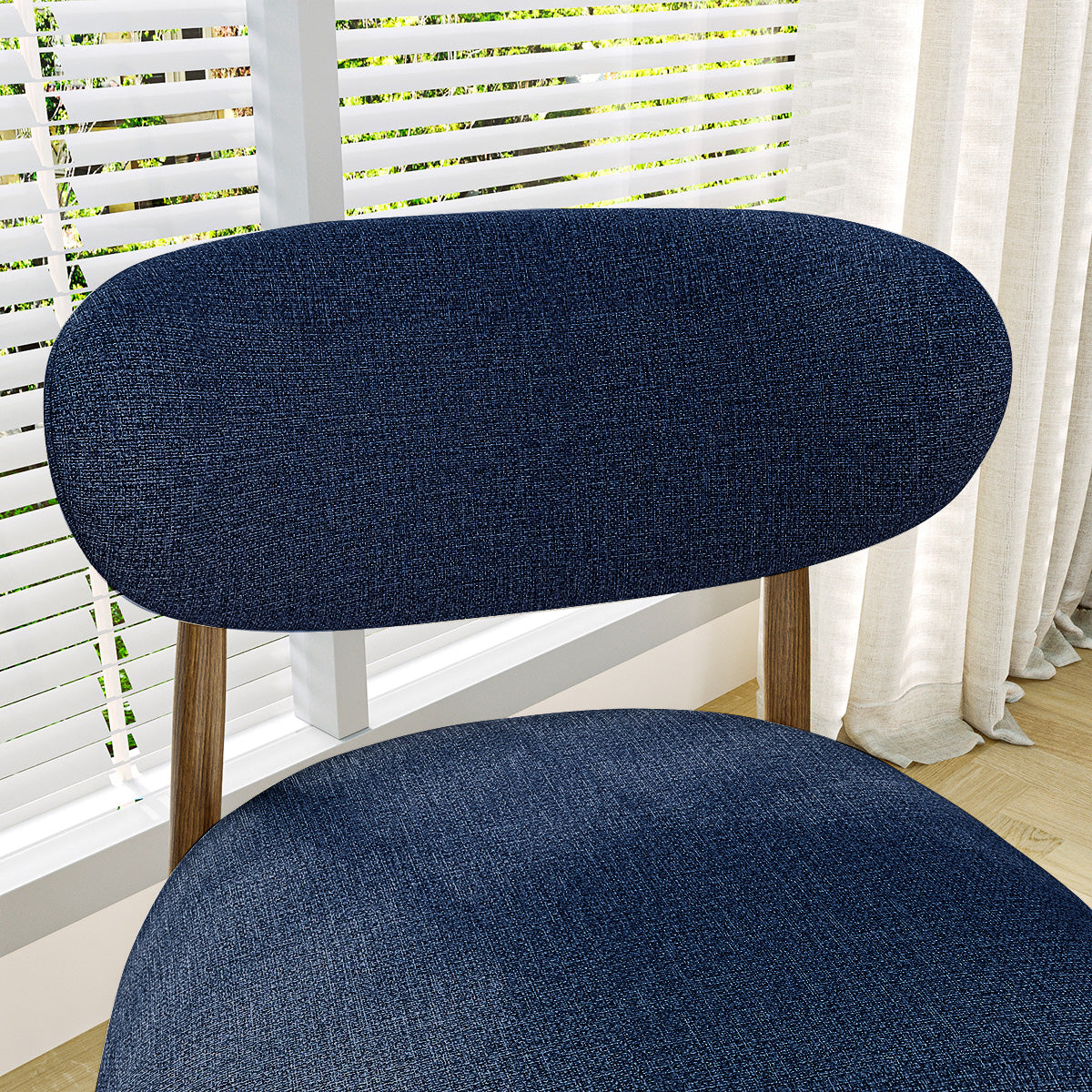 COLAMY NOYA Mid-Century Modern Dining Chair