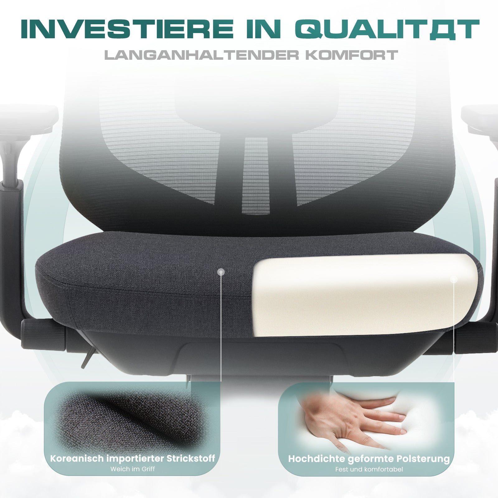 Эргономичное офисное кресло руководителя COLAMY ATLAS-01