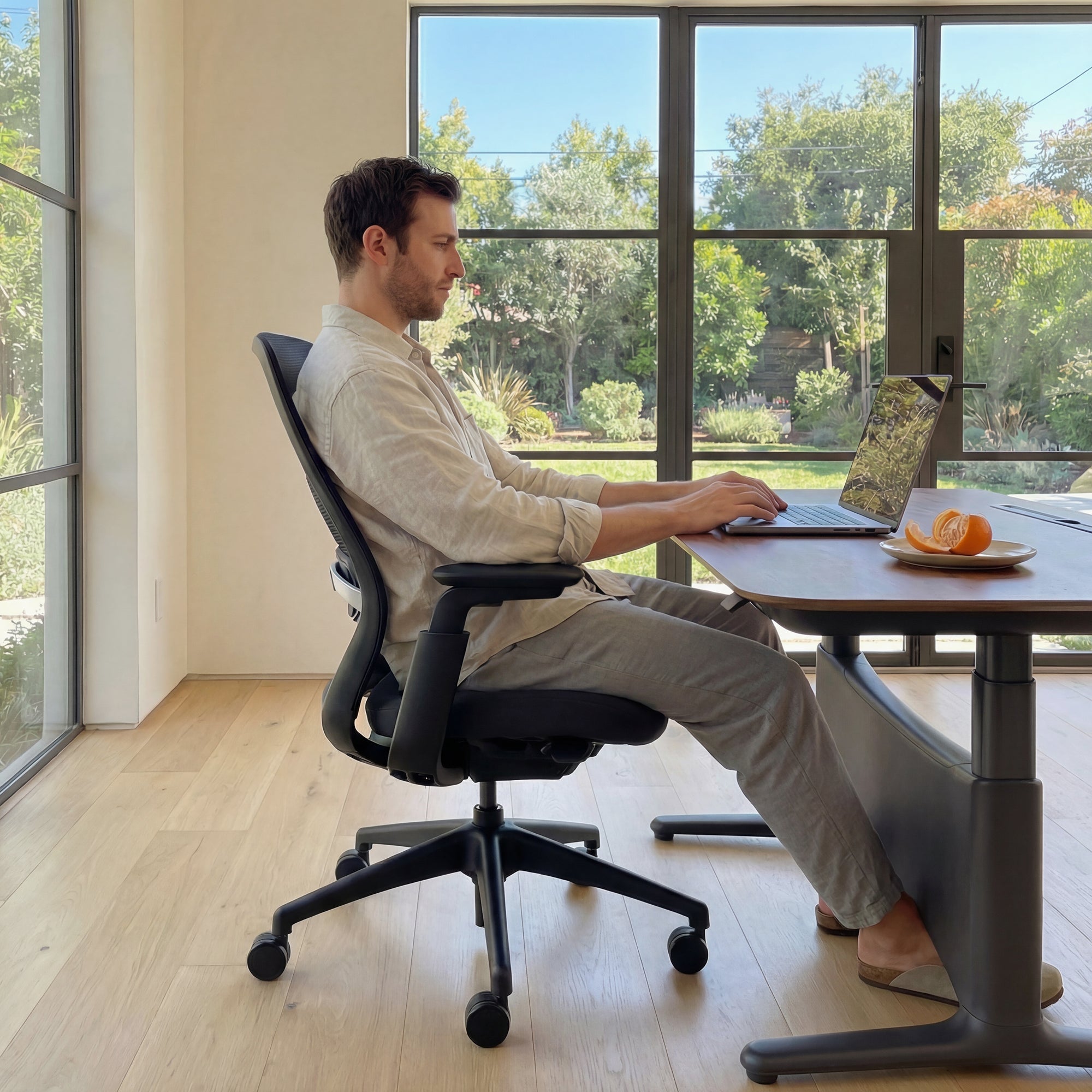 COLAMY AETHER Ergonomic Middle Back Mesh Office Chair