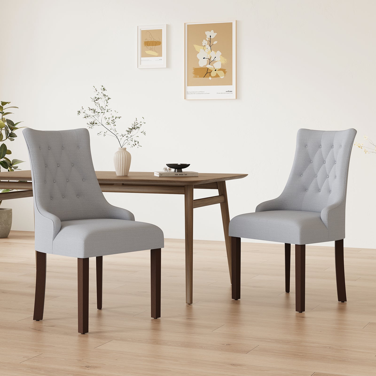 COLAMY SELENE Classic Elegance Dining Chair