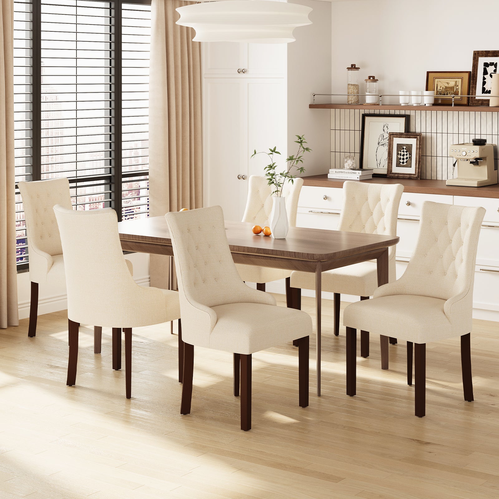 COLAMY SELENE Classic Elegance Dining Chair