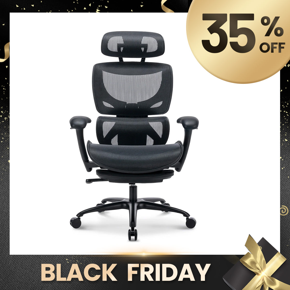 COLAMY AERIX Futuristic Ergonomic Office Chair