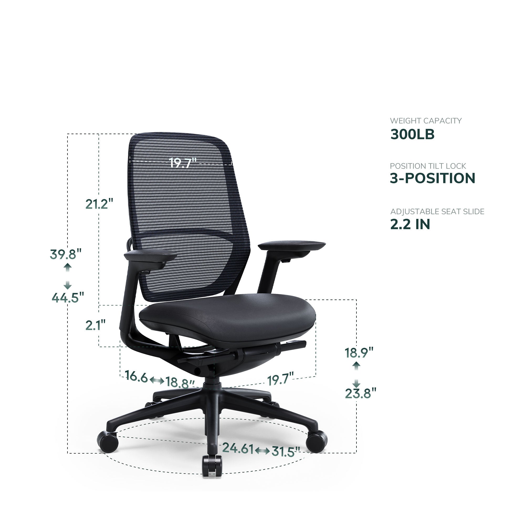 COLAMY HINA Modern Ergonomik Ofis Koltuğu