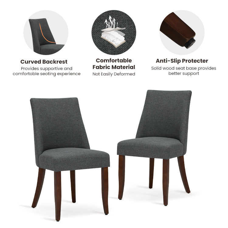 COLAMY KAVA Sedia da pranzo moderna e casual