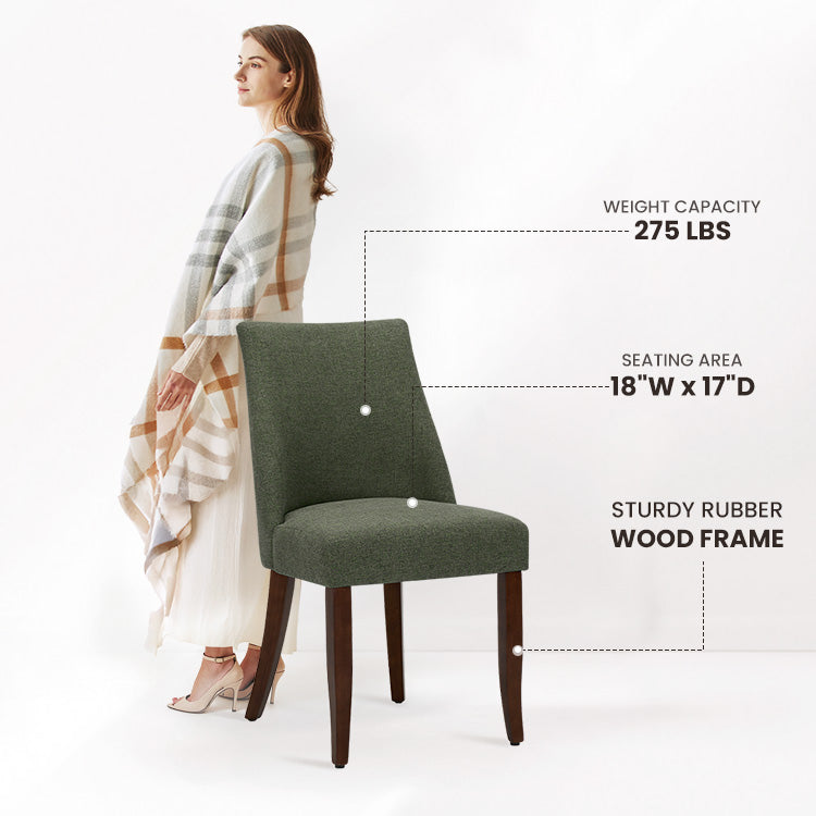 COLAMY KAVA Sedia da pranzo moderna e casual