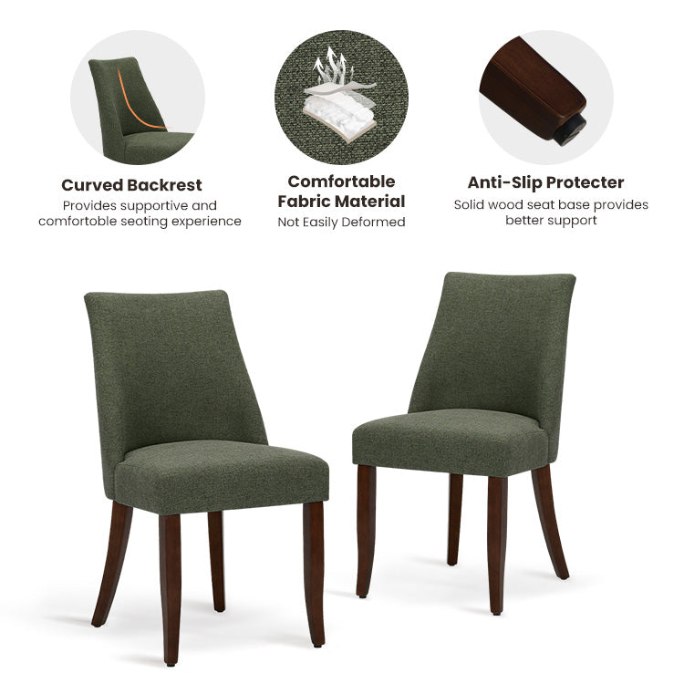 COLAMY KAVA Sedia da pranzo moderna e casual