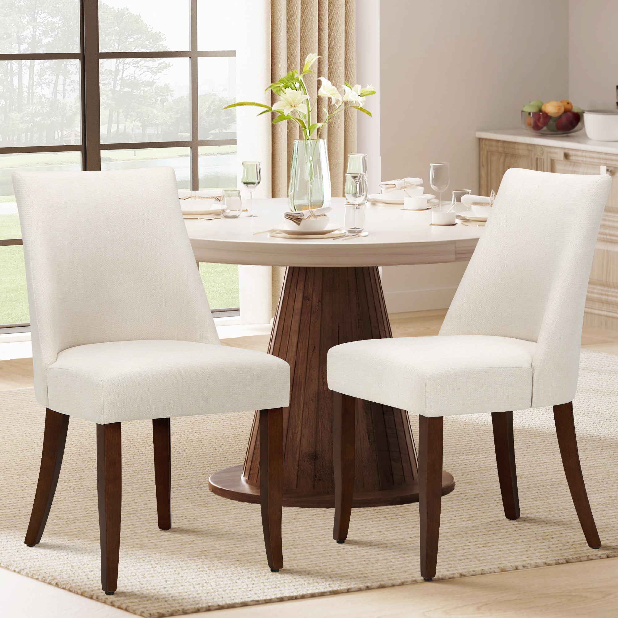 COLAMY KAVA Modern Casual Dining Chair
