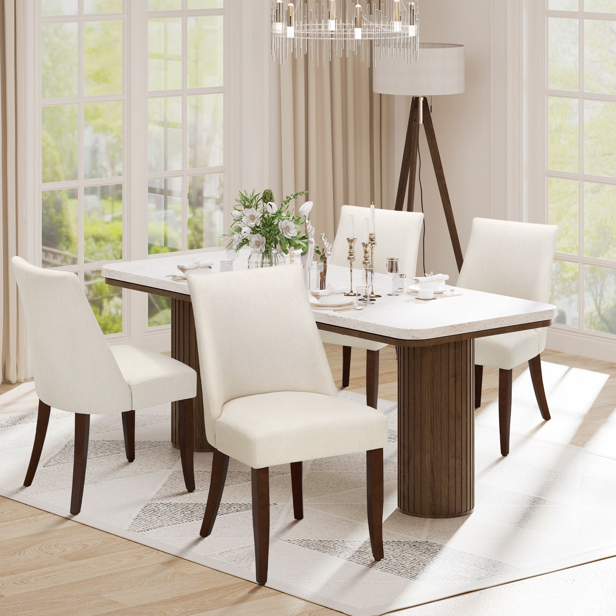 COLAMY KAVA Modern Casual Dining Chair