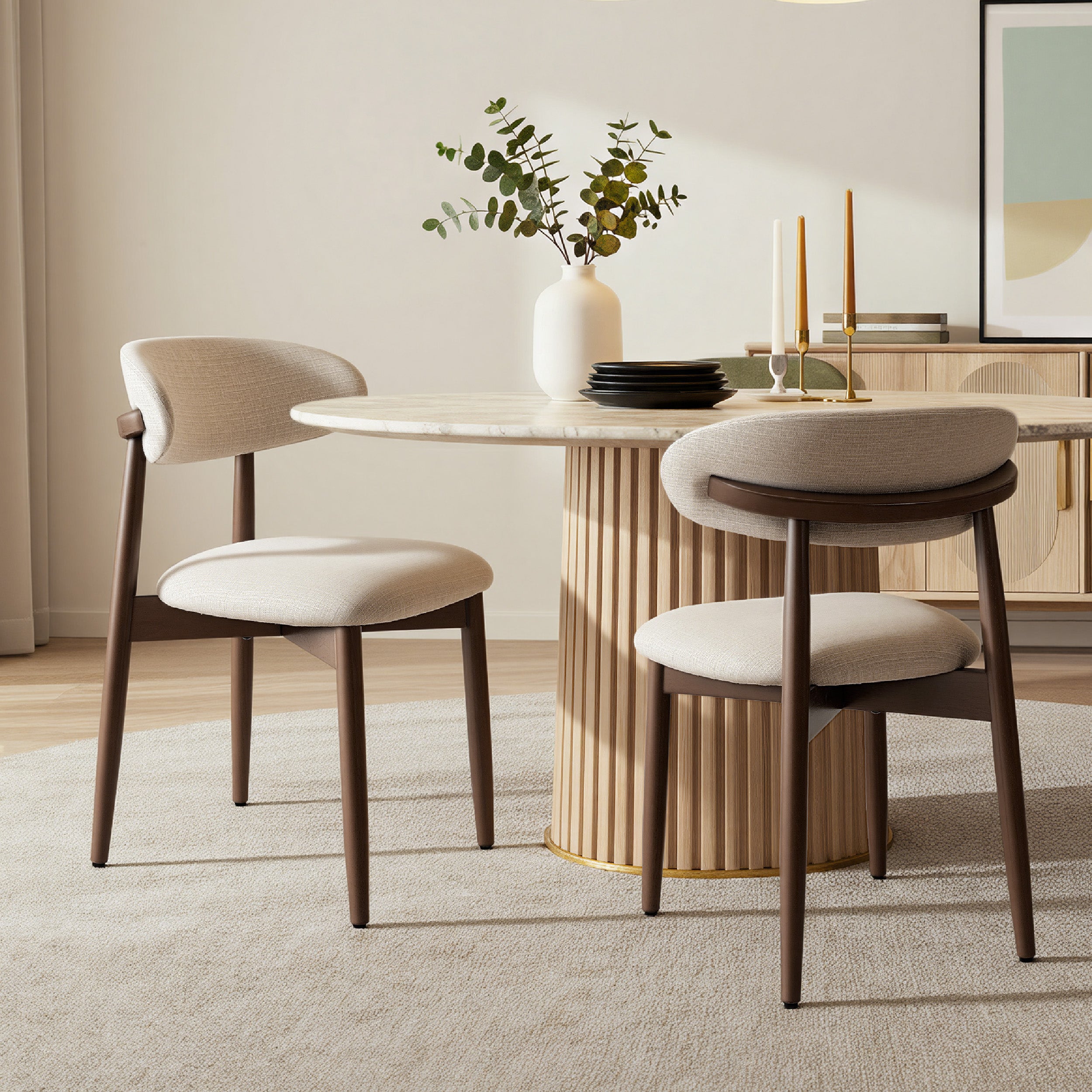 COLAMY NOYA Mid-Century Modern Dining Chair-PRE-ORDER