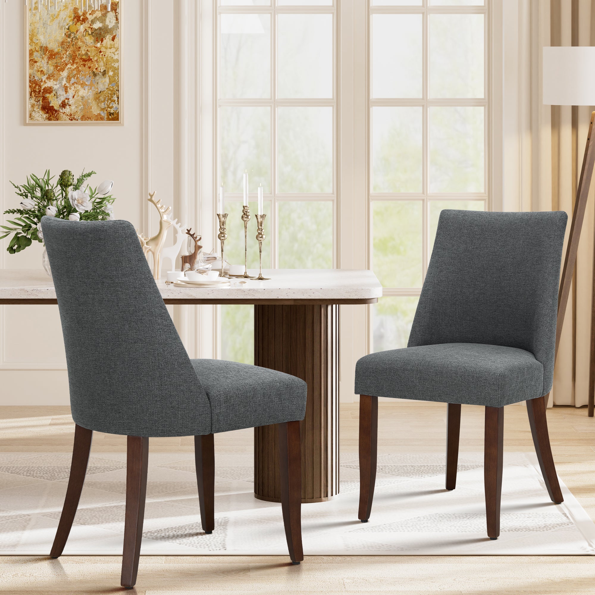 COLAMY KAVA Modern Casual Dining Chair