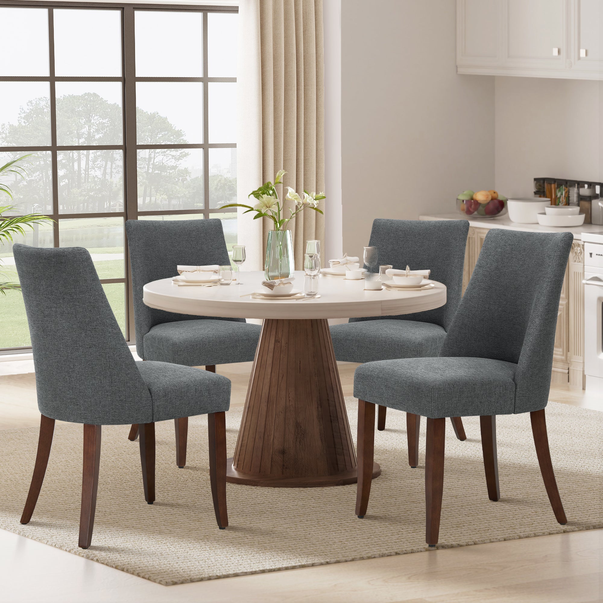 COLAMY KAVA Modern Casual Dining Chair