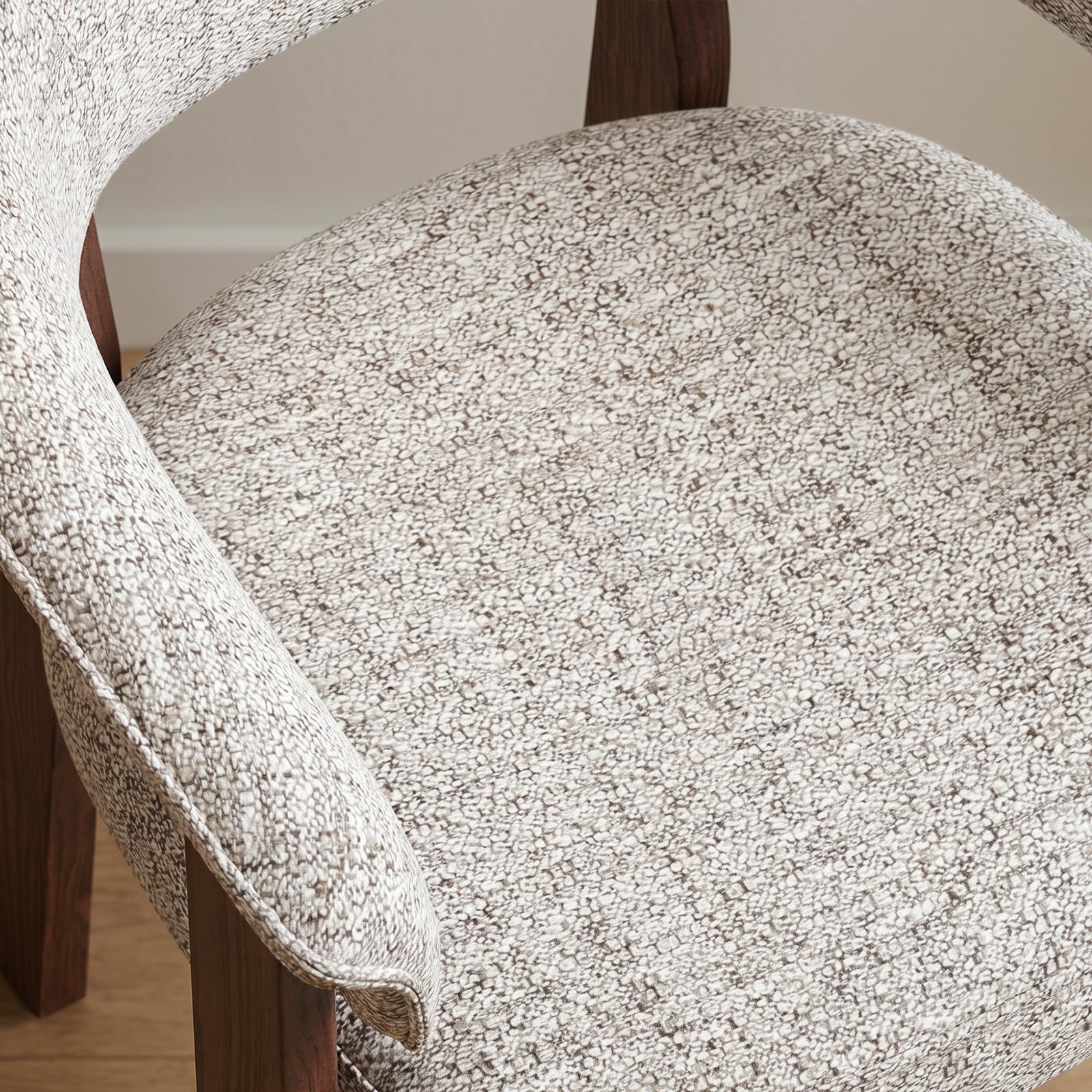 COLAMY HALO Luxe Upholstered Dining Chair - Single to Set of 4