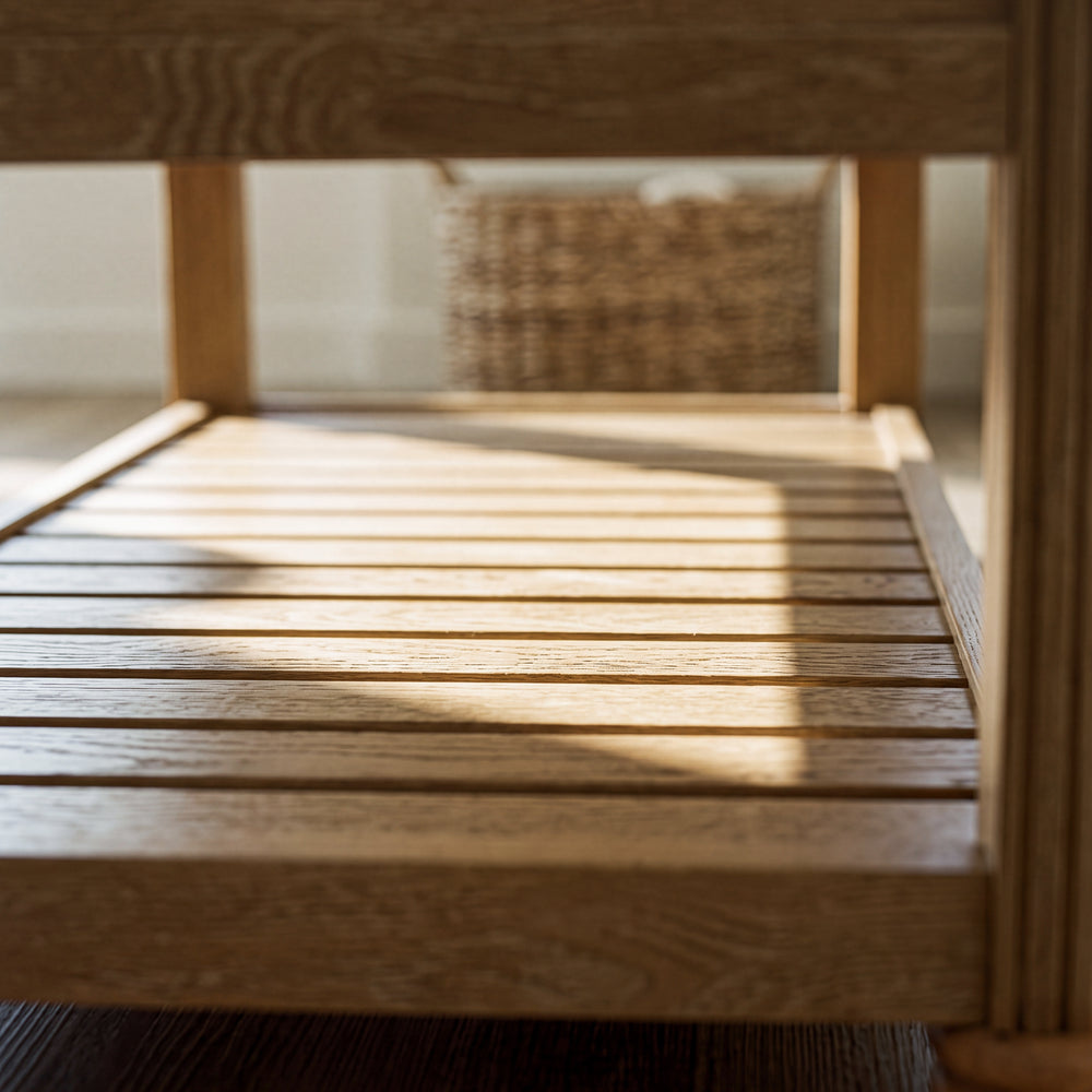 Open Slatted Shelf