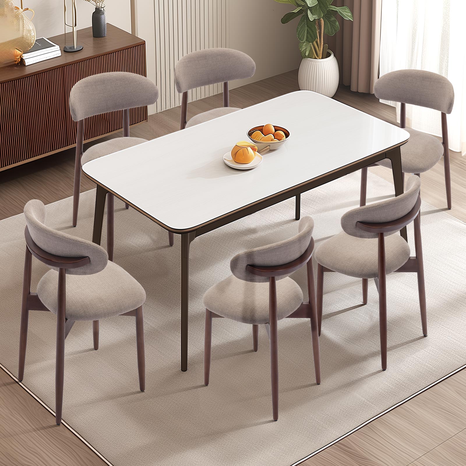 COLAMY NOYA Mid-Century Modern Dining Chair