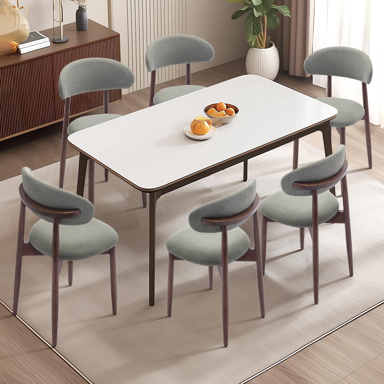 COLAMY NOYA Mid-Century Modern Dining Chair